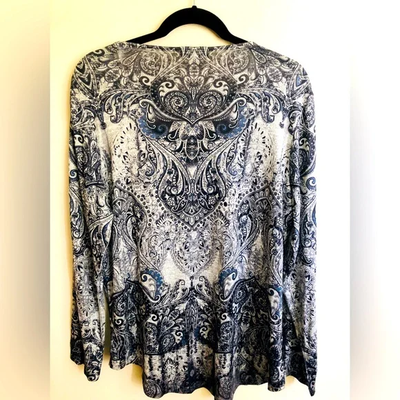 ENERGE World Wear Embellished Top XL - Picture 2 of 11